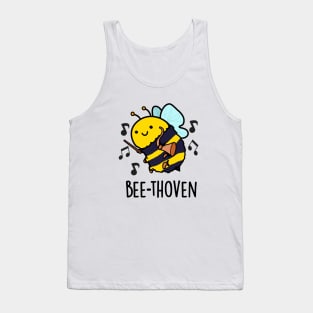 Bee-thoven Cute Music Bee Pun Tank Top